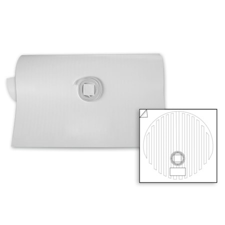 Warmlyyours Mirror Defogger 20in Circle FFM-20R